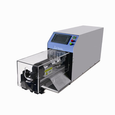 LCD Dokunmatik Ekran Arayüzü Koaksiyel Tel Tekli Özel Tel Soyma Makinesi