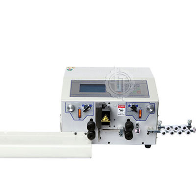 PVC PU TPE FEP kablolar için Tek Damarlı Tel Kesme ve Soyma Makinesi