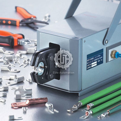 Pnömatik Rj45 Konektör Delme Makinesi, Taşınabilir Pnömatik Yüksük Crimper