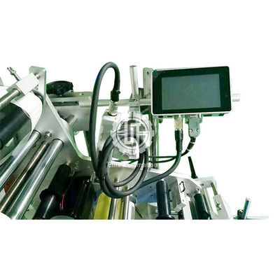Kozmetik İçin 20-80pcs / Min Düz Yüzey Etiket Otomatik Etiketleme Makinesi
