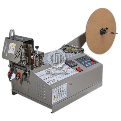 Tekstil Kayışları Sıcak Bıçak Dokuma Kesme Makinesi 100-120pcs / Min Kesme Hızı