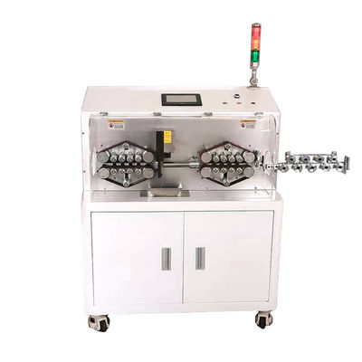 Dokunmatik Ekranlı Motor Tahrikli Tel Kesme Sıyırma Makinesi