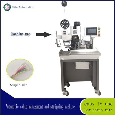 Velcro Bant Rulo / Şerit İçin 1-30rpm Otomatik Dokuma Kesme Makinesi