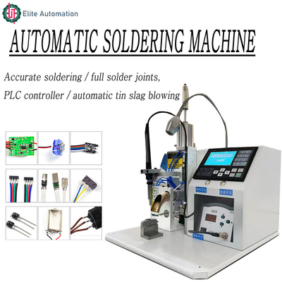 Yarı Otomatik Lehim Nokta Kaynak Hattı PCB Kartı LED Ampul Motor Anahtarı DB9 Havayolu Fişi